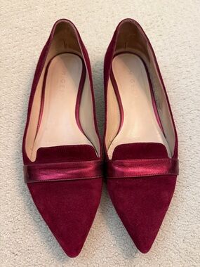 M. Gemi Smoking Slippers Loafers Burgundy | 40 (9)